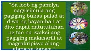 Dito nagsisimula ang pagiging kabit .